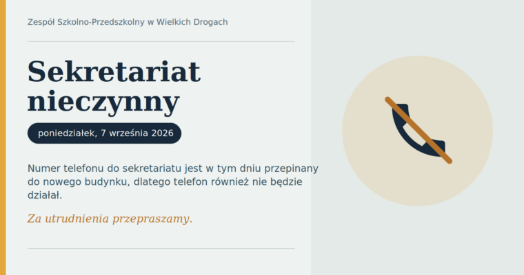 Zmiany w funkcjonowaniu sekretariatu