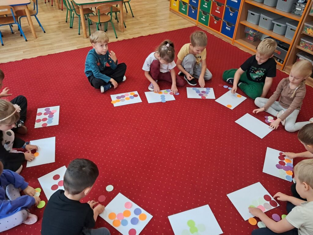 zabawy matematyczne z kropkami